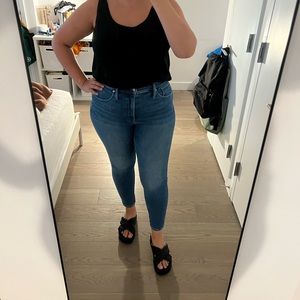Madewell High Rise Skinny Crop